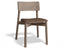 Andi Dining Chair - Walnut - Custom Upholstered