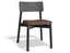 Andi Dining Chair - Black - Custom Upholstered