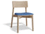 Andi Dining Chair - Natural - Custom Upholstered
