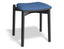 Andi Low Stool - Black - Custom Upholstered