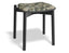 Andi Low Stool - Black - Custom Upholstered