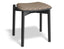 Andi Low Stool - Black - Custom Upholstered