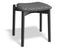 Andi Low Stool - Black - Custom Upholstered