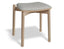 Andi Low Stool - Natural - Custom Upholstered