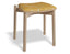 Andi Low Stool - Natural - Custom Upholstered