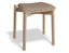 Andi Low Stool - Natural - Custom Upholstered