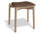 Andi Low Stool - Natural - Custom Upholstered
