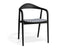 Arki Armchair Black - Custom Upholstered