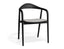 Arki Armchair Black - Custom Upholstered