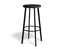 Atlas Bar Stool - Black - Black Seat