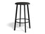 Atlas Bar Stool - Black - Fabric Seat