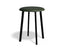 Atlas Low Stool - Black - Vintage PU Seat