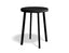 Atlas Low Stool - Black - Black Seat