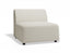 Atticus Modular Sofa Section - Armless - Ivory Cream