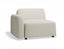 Atticus Modular Sofa Section - Left Arm - Ivory Cream
