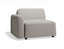 Atticus Modular Sofa Section - Left Arm - Oyster Grey