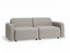 Atticus Modular Sofa - 2 Seater - Oyster Grey