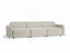 Atticus Modular Sofa - 3 Seater - Ivory Cream