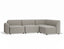 Atticus Modular Sofa - Config A or B Chaise Return - Oyster Grey - Right Chaise Return