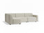 Atticus Modular Sofa - Config A or B Chaise Return - Ivory Cream