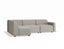 Atticus Modular Sofa - Config A or B Chaise Return - Oyster Grey - Right Chaise Return