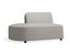 Atticus Modular Sofa Section - Left Open End - Oyster Grey