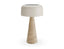 Aura Large Solar Lamp - Outdoor - Latte - Travertine