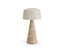 Aura Small Solar Lamp - Outdoor - Latte - Travertine