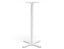 Brax Cross High Bar Table Base - White