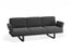 Delmar Config A - Outdoor - Charcoal - Granite Grey Cushions