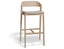 Grayson Bar Stool - Natural - Custom Upholstered