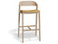 Grayson Bar Stool - Natural - Custom Upholstered