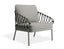 Kara Lounge Chair - Outdoor - Single - Eucalyptus Green