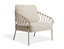 Kara Lounge Chair - Outdoor - Single - Latte