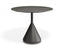 Kora Cafe Table 90cm Dia - Outdoor - Charcoal - Basalt Ceramic Top