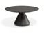 Kora Coffee Table 90m Dia - Outdoor - Charcoal - Basalt Ceramic Top