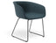 Lonsdale Armchair - Sled - Blue Fabric