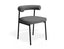 Marlowe Dining Chair - Black Legs - Soho Grey Fabric