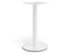 Metz Round Cafe Table Base - White