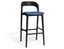 Mia Stool - Black - Custom Upholstered