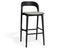 Mia Stool - Black - Custom Upholstered