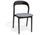 Mia Chair - Black - Custom Upholstered