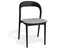 Mia Chair - Black - Custom Upholstered