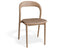 Mia Chair - Natural - Custom Upholstered