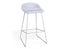 Pop Stool - Powder Blue Frame and Shell Seat  - 75cm Commercial Bar Height