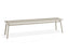 Roku Bench 190cm - Outdoor - Latte - Bench with Sandy Grey Cushion