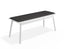 Roku Bench 120cm - Outdoor - White - Bench with Granite Grey Cushion