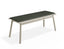 Roku Bench 120cm - Outdoor - Latte - Bench with Green Cushion