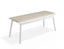 Roku Bench 120cm - Outdoor - White - Bench with Husk Cushion