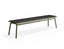 Roku Bench 190cm - Outdoor - Eucalyptus Green - Bench with Granite Grey Cushion
